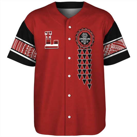 Hawaii Baseball Shirt Custom Your Class Lahainaluna High School