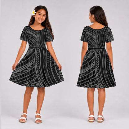 Hawaii Combo Family Polynesian Tribal Pattern