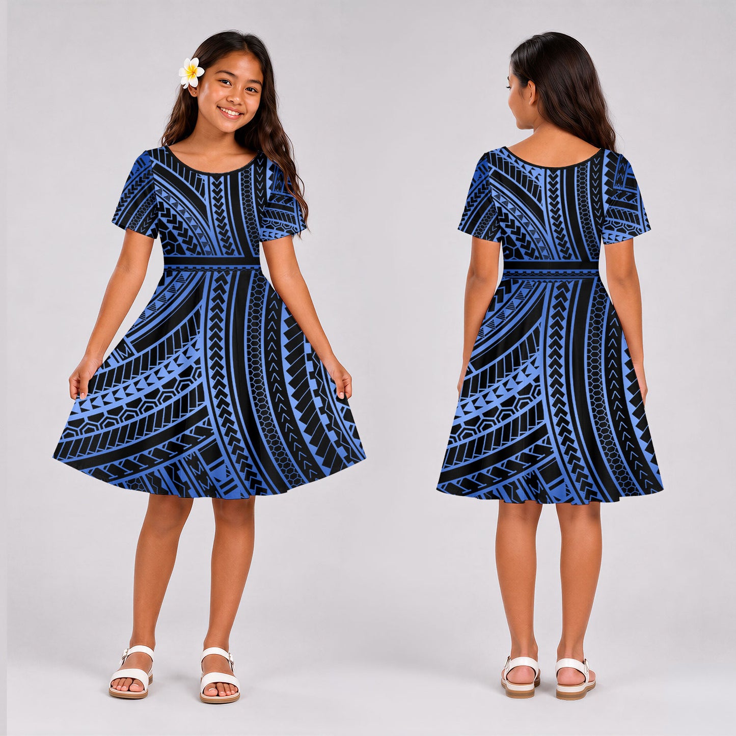 Hawaii Combo Family Polynesian Tribal Pattern