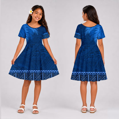 Samoa Combo Family Samoa Masi Dobby Fabric Leaves