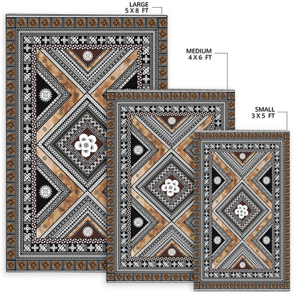 Fiji Area Rug Tapa Massi Cloths