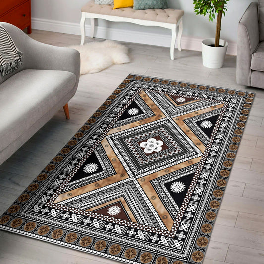 Fiji Area Rug Tapa Massi Cloths