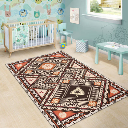 Fiji Area Rug Tapa Massi Art