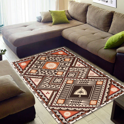 Fiji Area Rug Tapa Massi Art