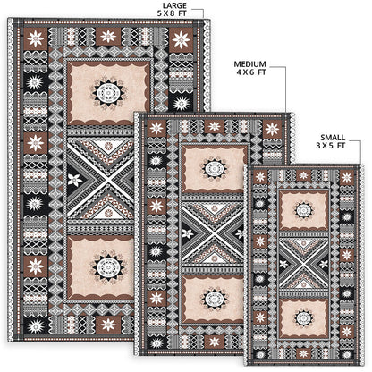 Fiji Area Rug Tapa Massi Design