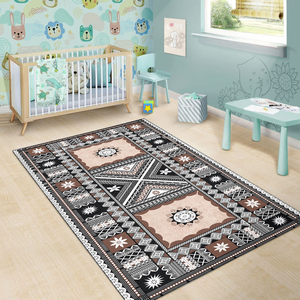 Fiji Area Rug Tapa Massi Design