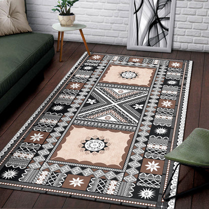 Fiji Area Rug Tapa Massi Design
