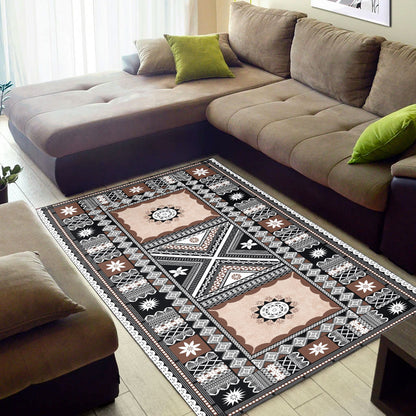 Fiji Area Rug Tapa Massi Design