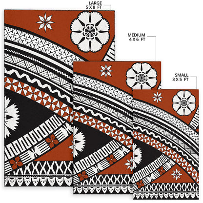 Fiji Area Rug Bula Massi Pattern
