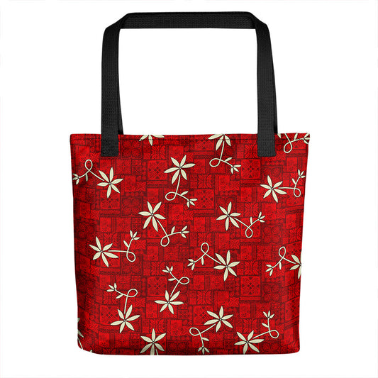 Hawaii Tote Bag Elvis Red Aloha