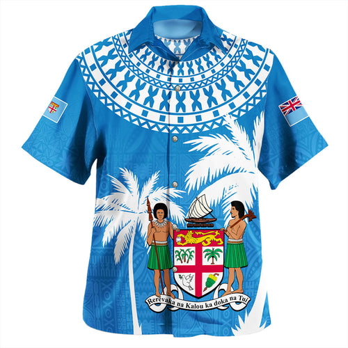 Fiji Hawaiian Shirt Flag Pattern Bula Concept