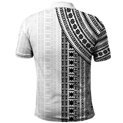Fiji Polo Shirt Rugby Tribal Half Style