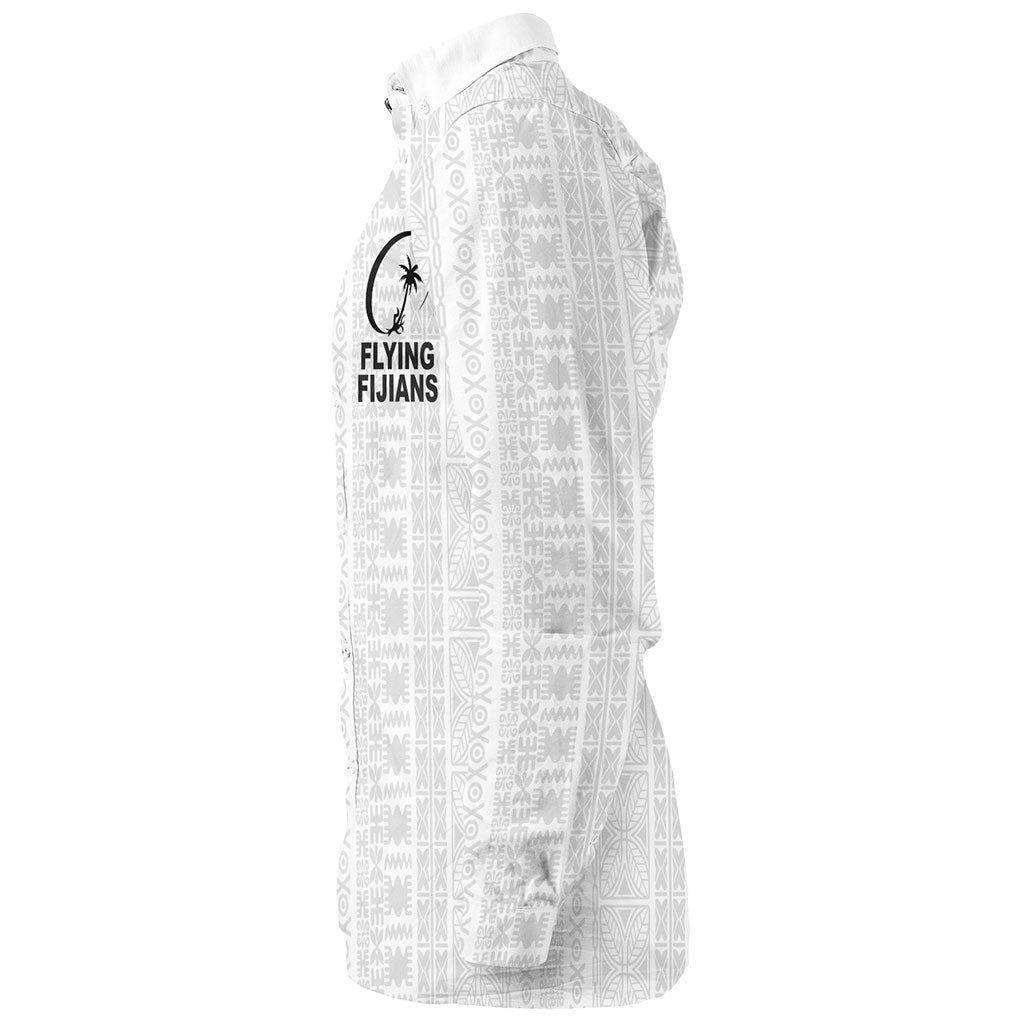 Fiji Long Sleeve Shirt Rugby Tribal Half Style