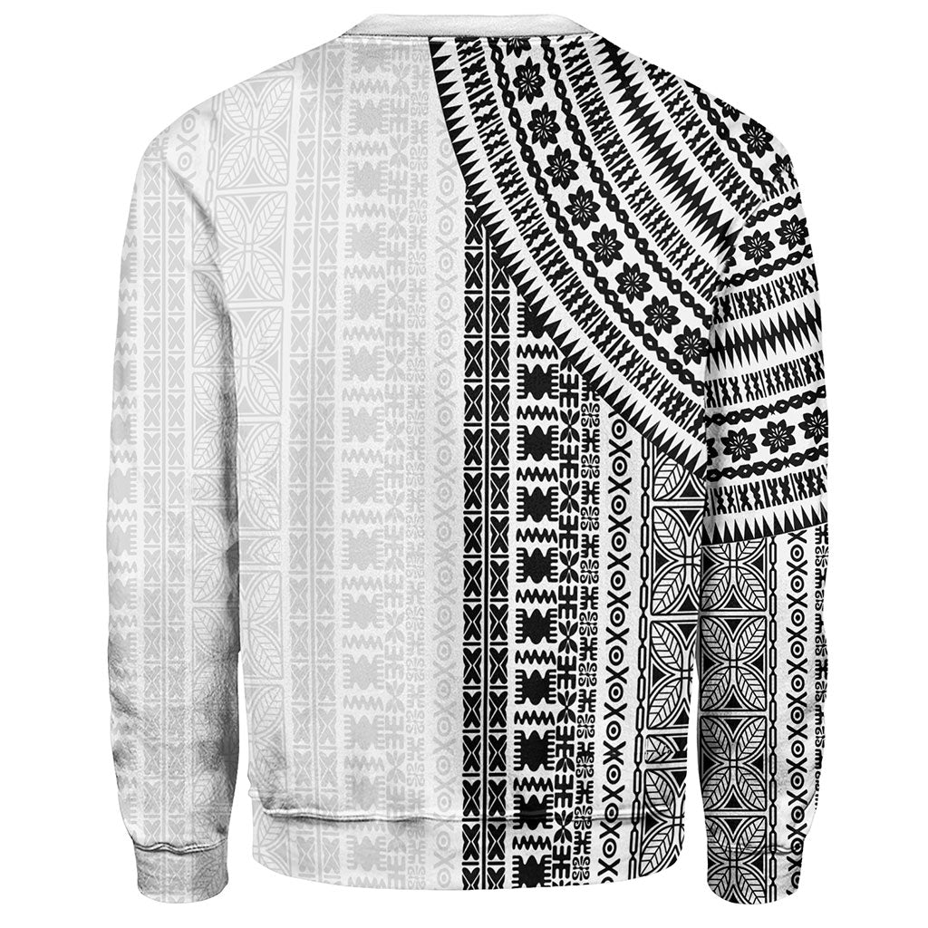 Fiji Sweatshirt Rugby Tribal Half Style
