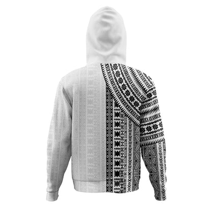 Fiji Hoodie Rugby Tribal Half Style