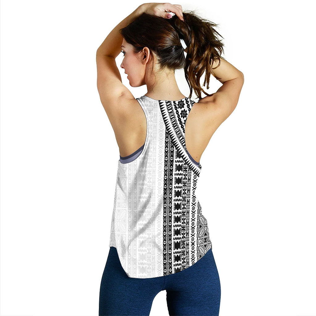 Fiji Women Tank Rugby Tribal Half Style