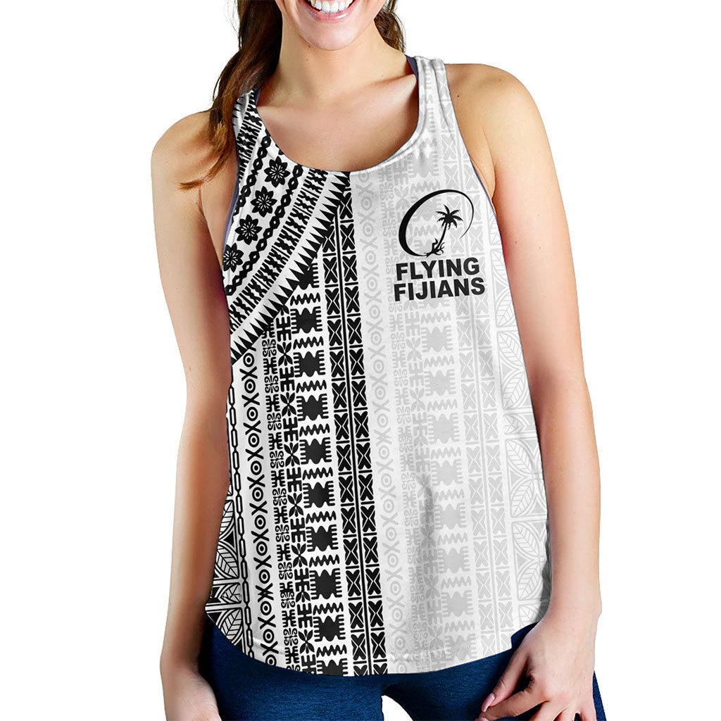 Fiji Women Tank Rugby Tribal Half Style