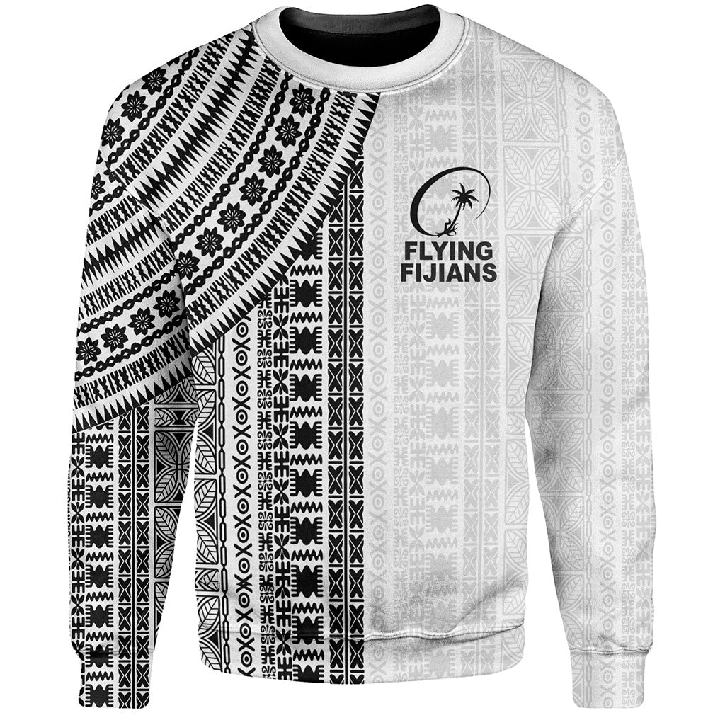 Fiji Sweatshirt Rugby Tribal Half Style