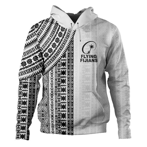 Fiji Hoodie Rugby Tribal Half Style