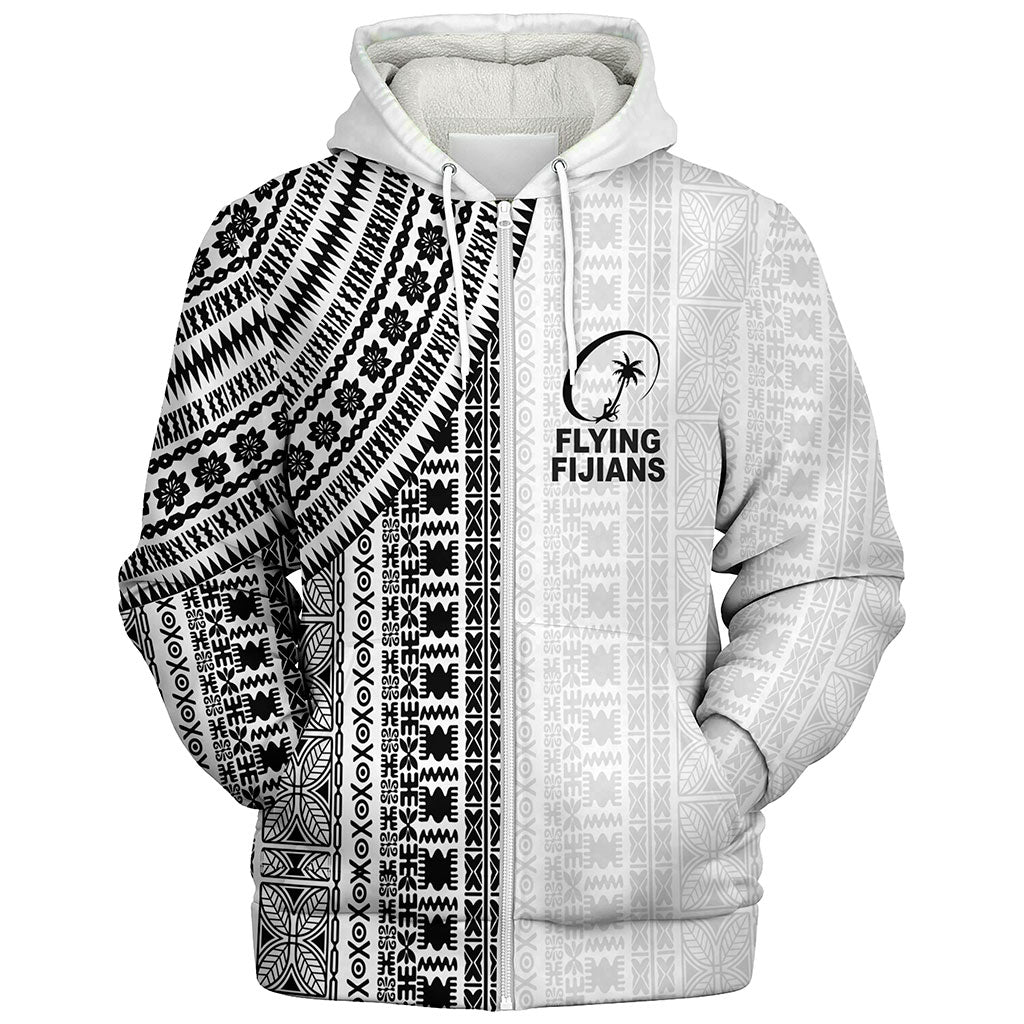 Fiji Sherpa Hoodie Rugby Tribal Half Style