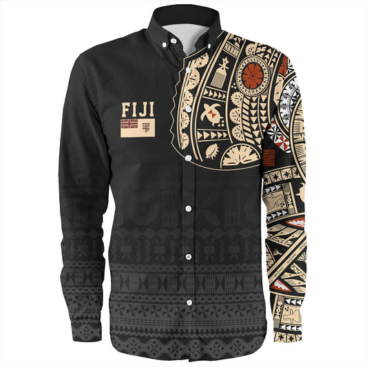 Fiji Long Sleeve Shirt Tattoo Bula In My Heart