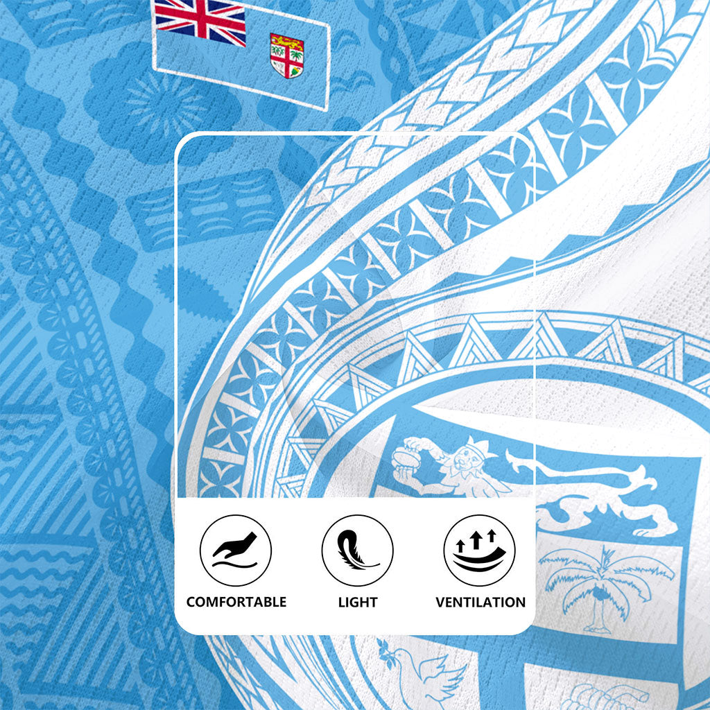 Fiji Rugby Jersey Fijian Bula Half Pattern