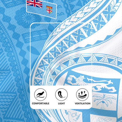 Fiji Rugby Jersey Fijian Bula Half Pattern