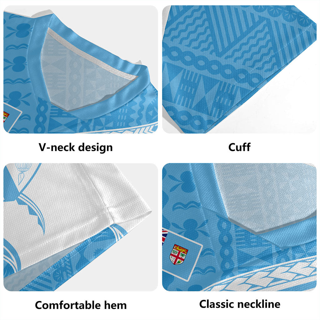 Fiji Rugby Jersey Fijian Bula Half Pattern