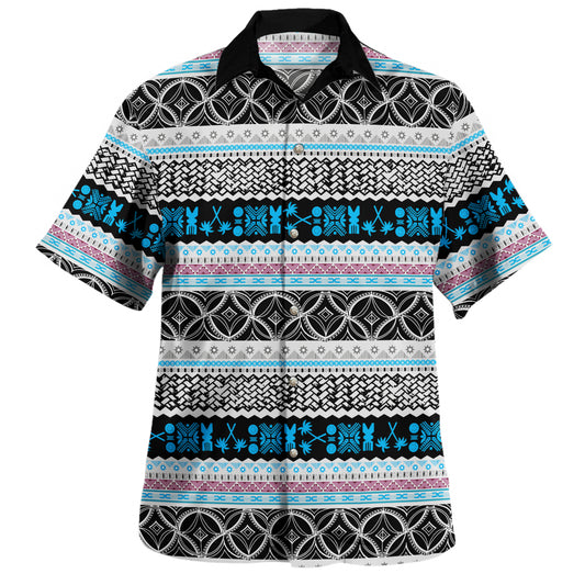 Fiji Hawaiian Shirt Matching Bula Outfit