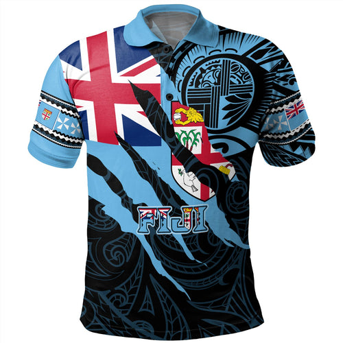 Fiji Polo Shirt Custom Fiji In My Heart Polynesian Style