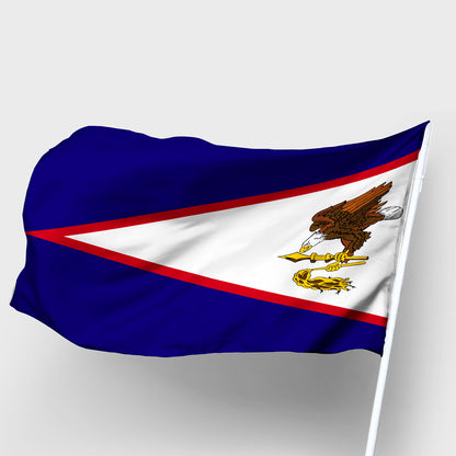 Samoa Flag Parade American Samoa Flag
