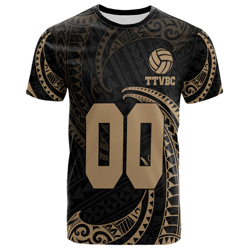 TTVBCÂ T-Shirt - Gold Tribal Wave