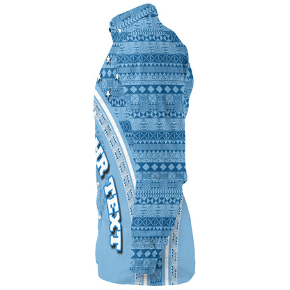 Federated States Of Micronesia Custom Personalised Long Sleeve Shirt Micronesia Tribal Patterns Curve Style