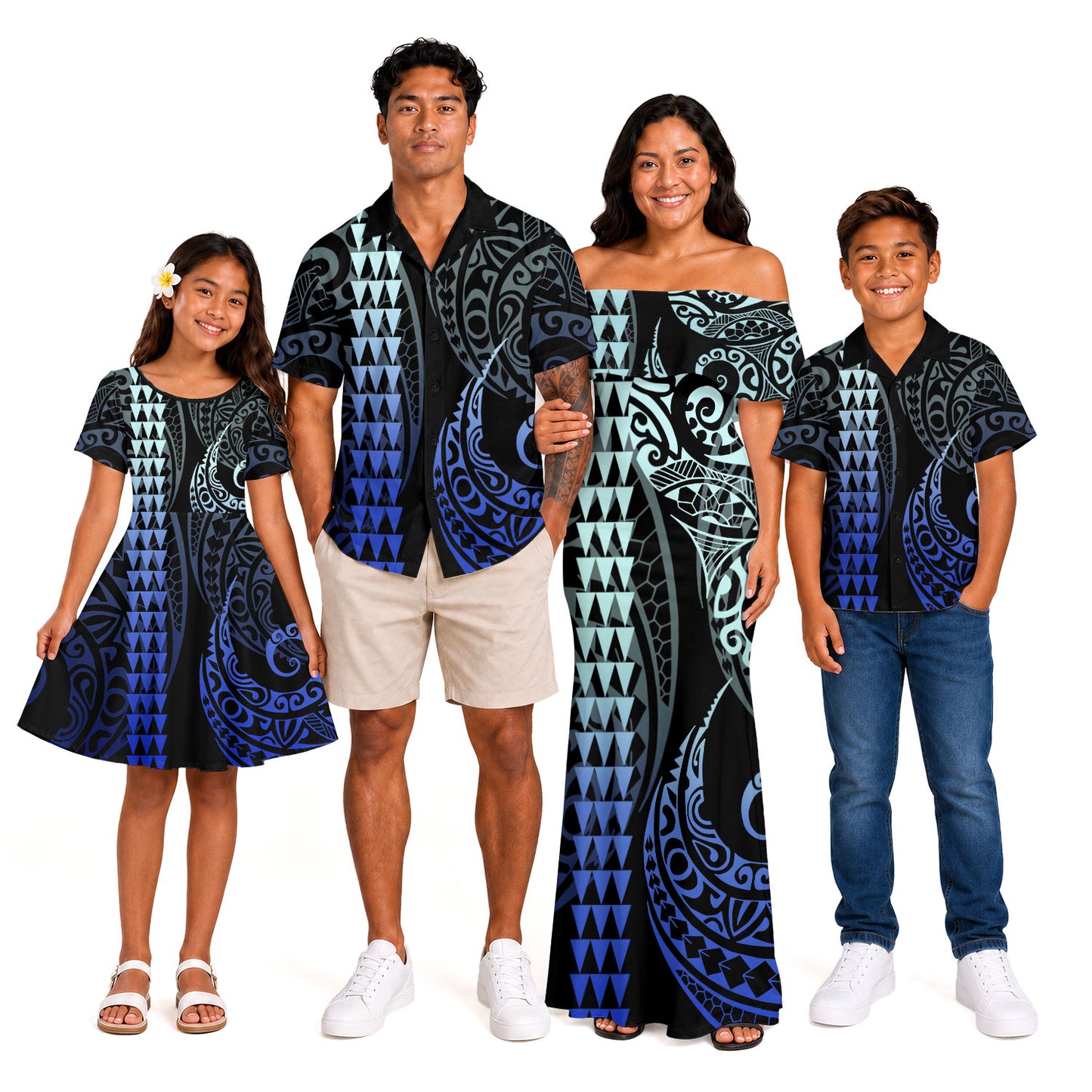Hawaii Combo Family Kakau Style