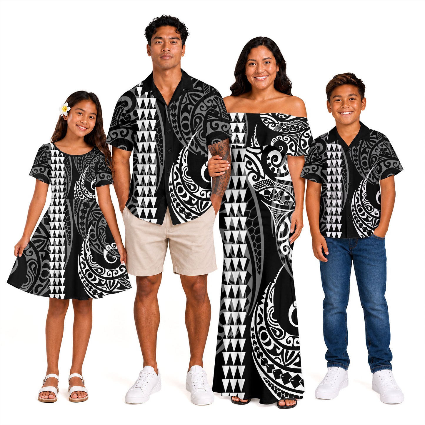 Hawaii Combo Family Kakau Style