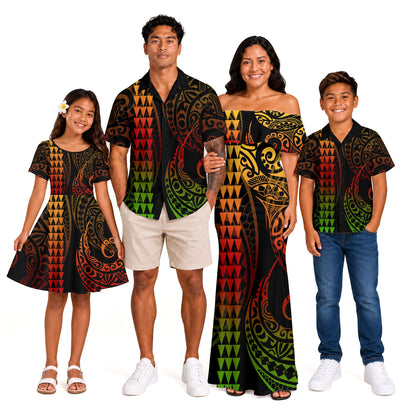 Hawaii Combo Family Kakau Style