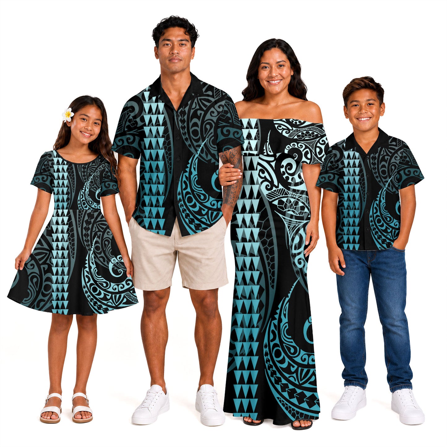 Hawaii Combo Family Kakau Style