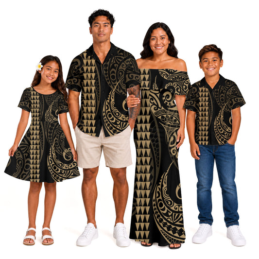 Hawaii Combo Family Kakau Style