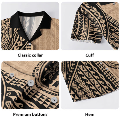 Federated States Of Micronesia Hawaiian Shirt Polynesian Tattoo