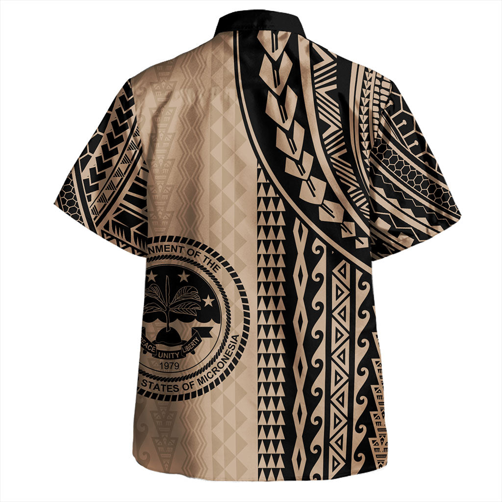 Federated States Of Micronesia Hawaiian Shirt Polynesian Tattoo