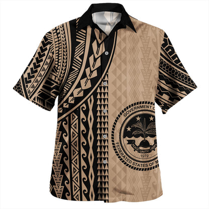 Federated States Of Micronesia Hawaiian Shirt Polynesian Tattoo