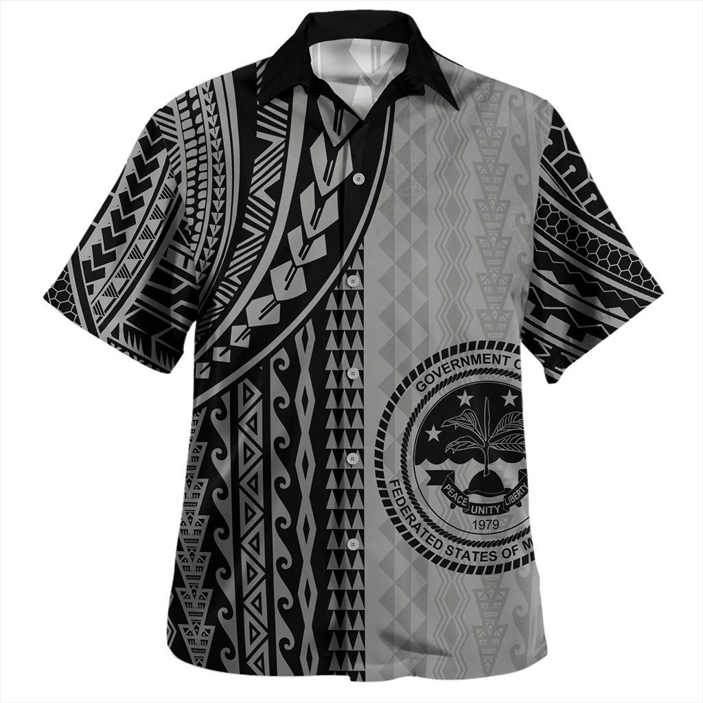 Federated States Of Micronesia Hawaiian Shirt Polynesian Tattoo