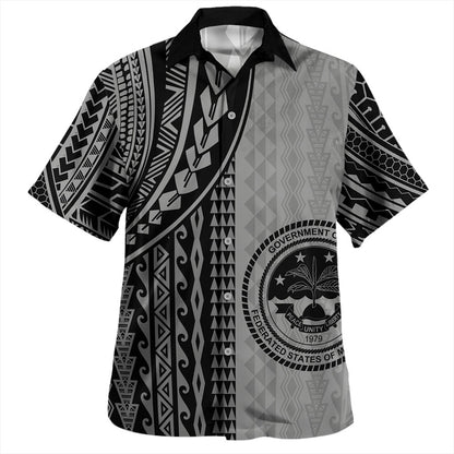 Federated States Of Micronesia Hawaiian Shirt Polynesian Tattoo