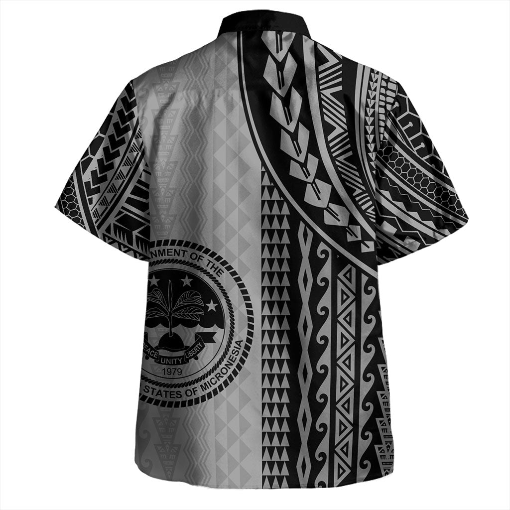Federated States Of Micronesia Hawaiian Shirt Polynesian Tattoo