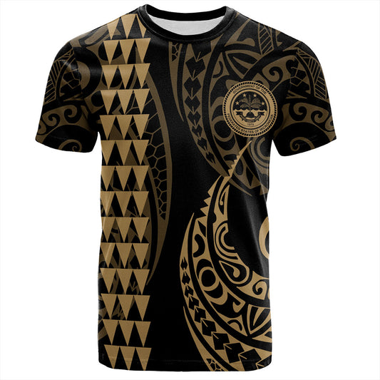 Federated States Of Micronesia T-Shirt Kakau Style Ver.1