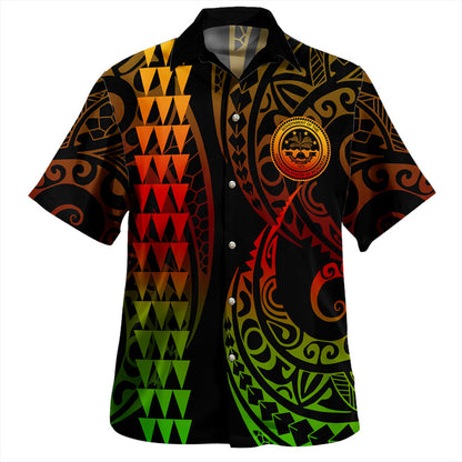 Federated States Of Micronesia Hawaiian Shirt Kakau Style