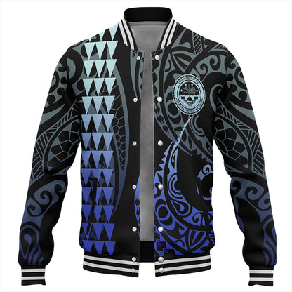 Federated States Of Micronesia Baseball Jacket Kakau Style