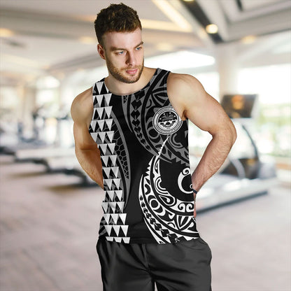 Federated States Of Micronesia Tank Top Kakau Style Ver.1
