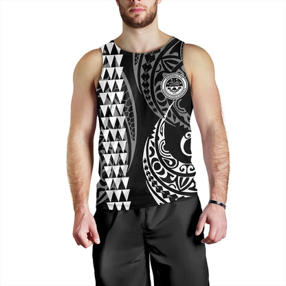 Federated States Of Micronesia Tank Top Kakau Style Ver.1
