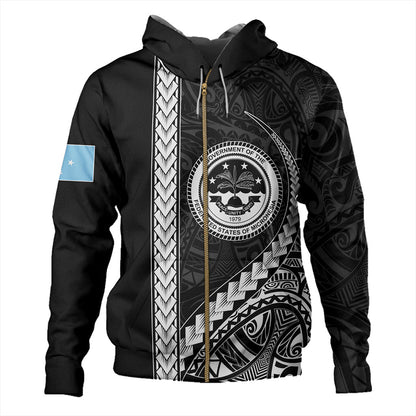 Federated States Of Micronesia Hoodie Tribal Micronesian Coat Of Arms